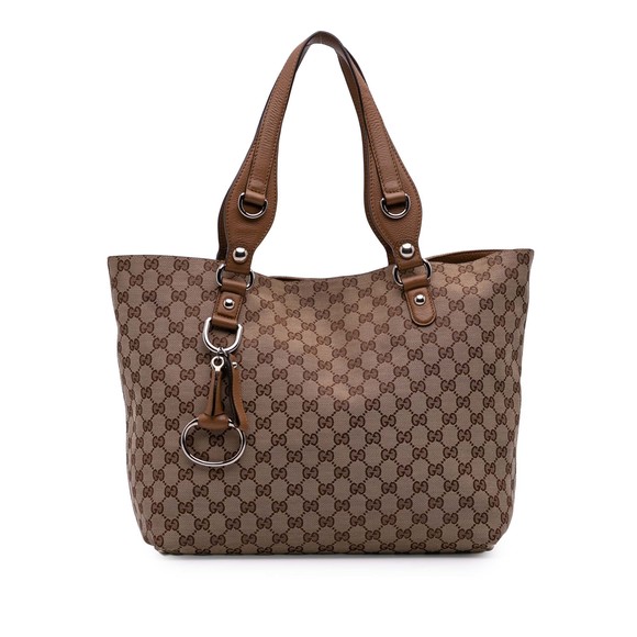 Gucci Handbags - Pre-Loved Gucci GG Canvas Icon Bit Tote